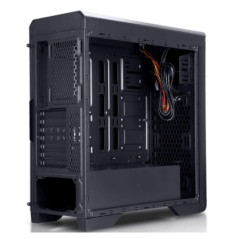 NOX HUMMER ZX ATX CASE PER COMPUTER DA GIOCO USB 3.0 NERO SENZA FINESTRA IN ACRILICO