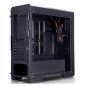 NOX HUMMER ZX ATX CASE PER COMPUTER DA GIOCO USB 3.0 NERO SENZA FINESTRA IN ACRILICO