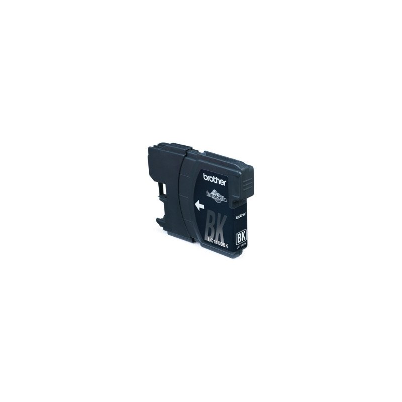 Cartucho tinta brother lc1100bk negro 450 paginas dcp - 385c -  dcp - 585cw -  dcp - 6690cw -  mfc - 490cw