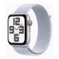 Smartwatch apple watch se gps + cell 44mm silver aluminium blue sport loop