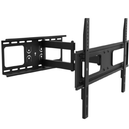 Soporte pantalla equip 37 -  70 pulgadas doble brazo inclinable - 20 +10  giratorio 180 vesa max. 600x400 max 50kg