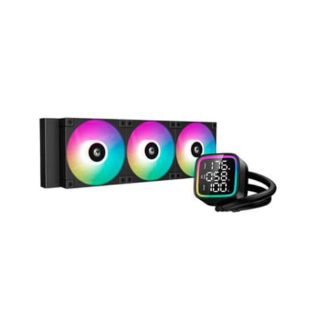 Kit de refrigeracion liquida deepcool ld360 argb 360mm negro