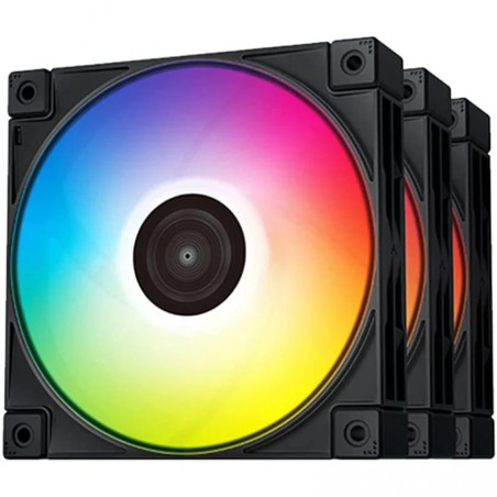 Ventilador deepcool fc120 3 x 120mm argb