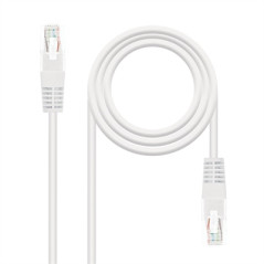Latiguillo cable red utp cat.5 rj45 nanocable 0.5m gris