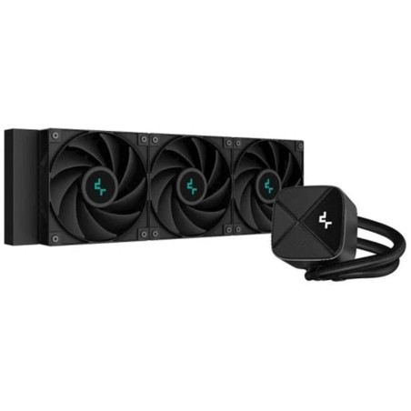 Kit de refrigeracion liquida deepcool ls720s zero dark 360mm