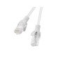 Latiguillo rj45 lanberg cat.6 utp 20m fluke passed gris