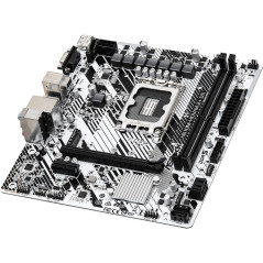 Placa base asrock h610m - hdv - m 1700 matx -  2x ddr5