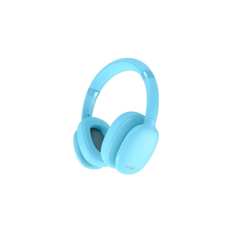 AURICULARES CASCOS STEREO COOL ROLLER SKY BLUE