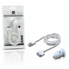 Cargador usb de coche para apple ipod iphone ipad conceptronic
