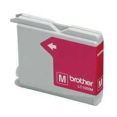 Cartucho tinta brother lc1000m magenta 400 paginas fax 1360 -  1560 -  mfc - 3360c -  mfc - 5860cn -  dcp - 350c