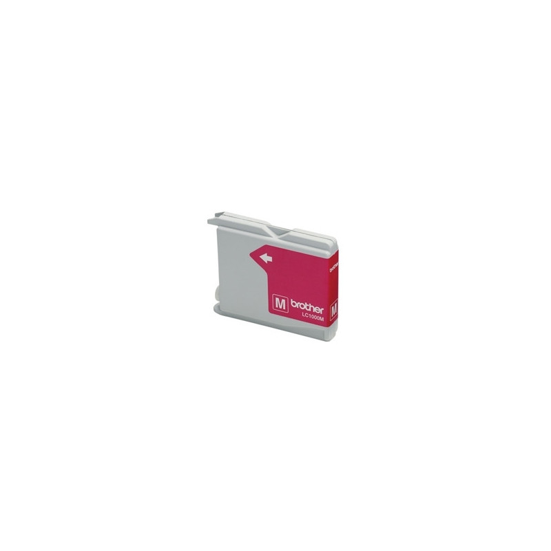 Cartucho tinta brother lc1000m magenta 400 paginas fax 1360 -  1560 -  mfc - 3360c -  mfc - 5860cn -  dcp - 350c
