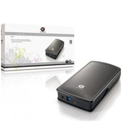 Caja externa conceptronic hdd de 3.5  pulgadas para disco duro serial ata usb 3.0 negro