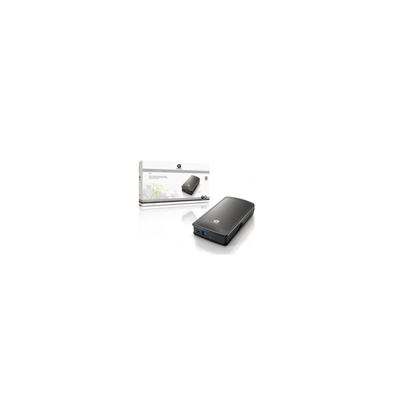 Caja externa conceptronic hdd de 3.5  pulgadas para disco duro serial ata usb 3.0 negro