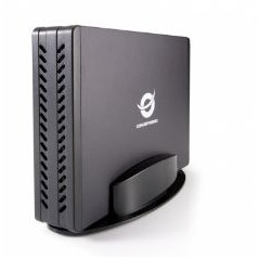 Caja externa conceptronic hdd de 3.5 pulgadas para disco duro sata  usb 2.0