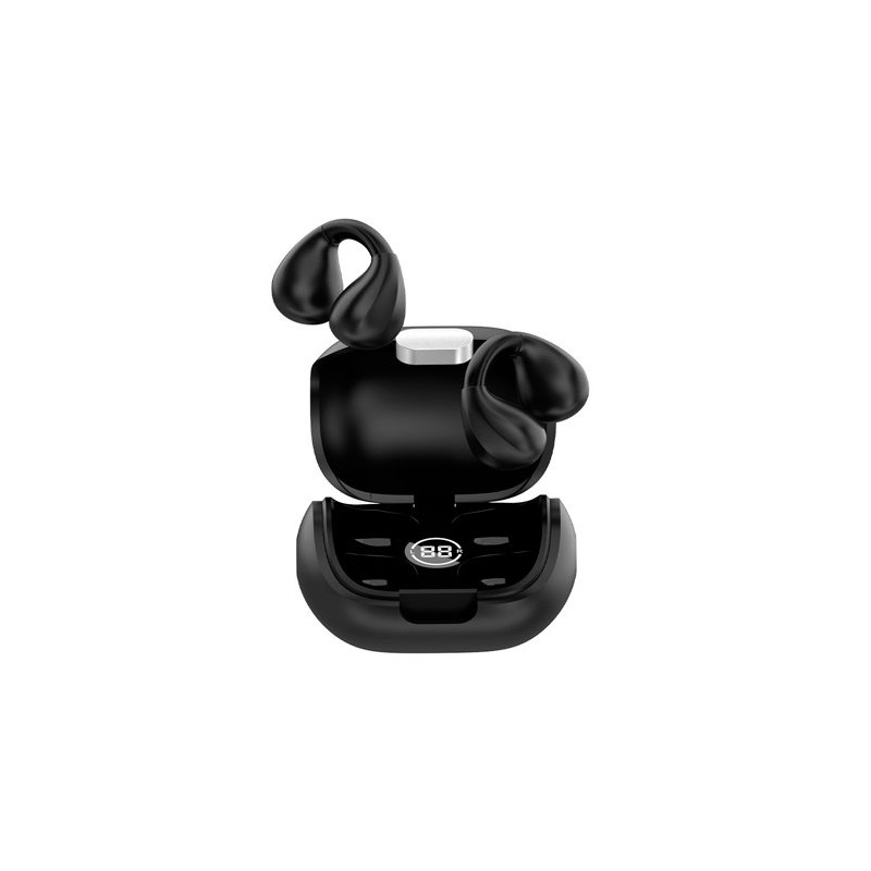 AURICULARES BLUETOOTH EARBUDS COOL CLIP BLACK