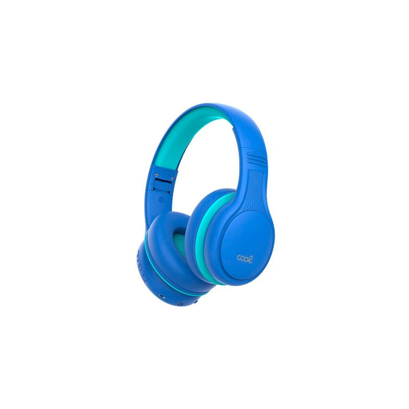 AURICULARES CASCOS STEREO INFANTILES COOLKIDS BLUE