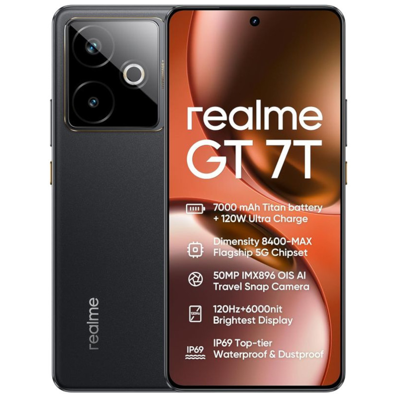 REALME GT 7T 12+512GB DS BLACK OEM
