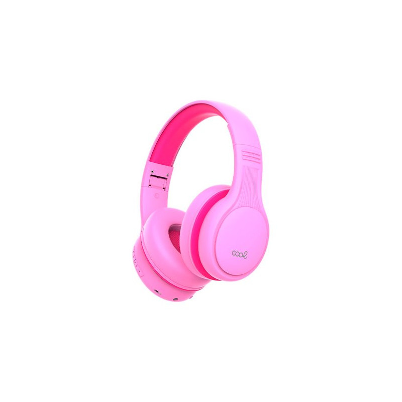 AURICULARES CASCOS STEREO INFANTILES COOLKIDS PINK