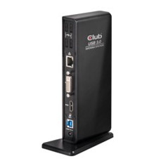 Base de conexin club 3d sense vision usb 3.0 a hdmi club 3d display docking station