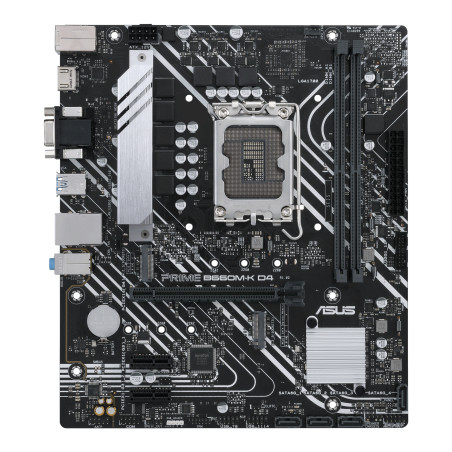 Placa base asus intel prime b660m - k d4 m - atx -  2x ddr4 -  4x sata 6gb - s -  4x usb 3.2 -  2x usb 2.0 90mb1950 - m1eay0