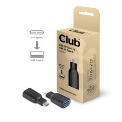Adaptador club 3d usb 3.1 tipo c a usb 3.0