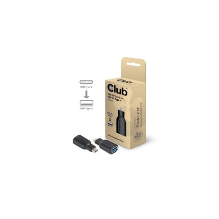 Adaptador club 3d usb 3.1 tipo c a usb 3.0