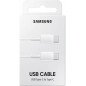 Cable samsung ep - da705bwegww usb tipo c -  usb tipo c blanco