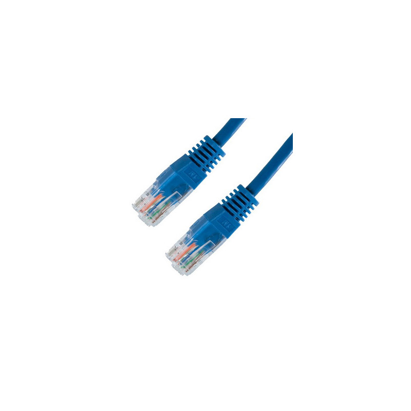 Latiguillo u - utp equip categoria 5e 5m color azul