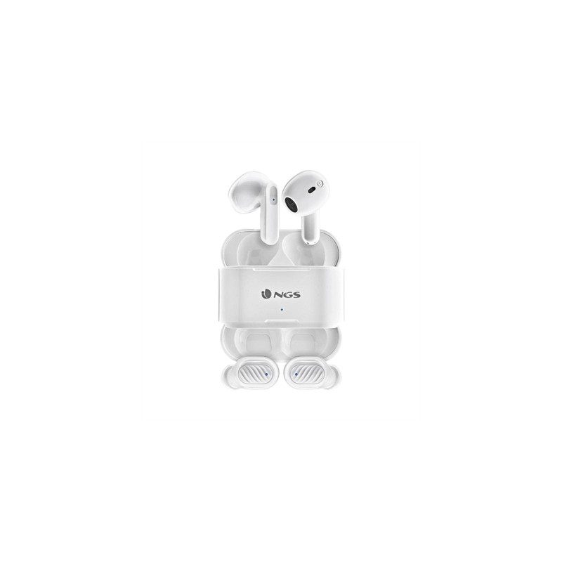 Auriculares bluetooth ngs articaduo tipo - c blanco