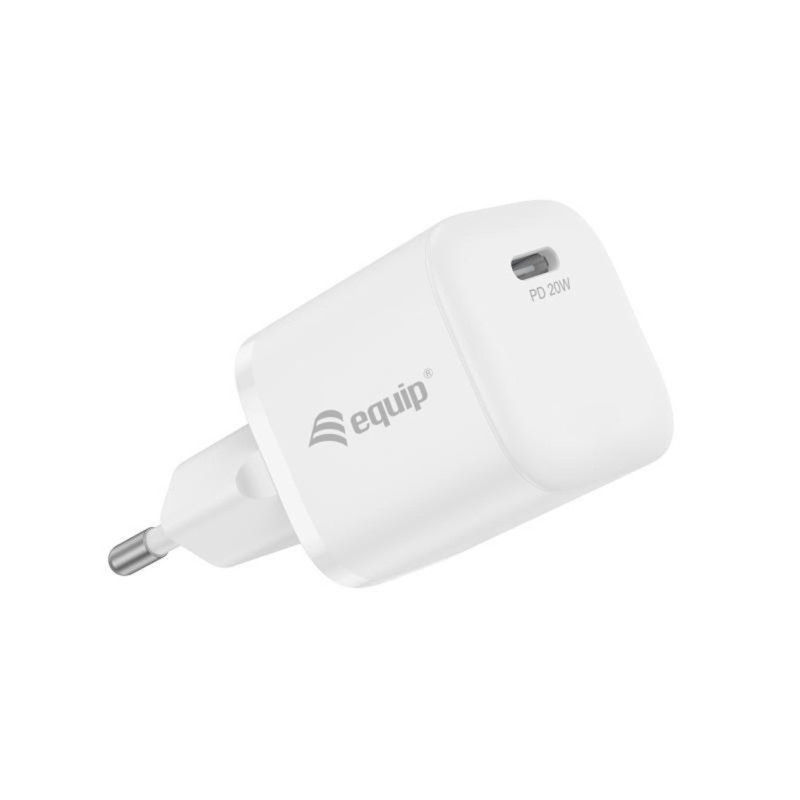 Cargador de pared equip 245520 pd 1 x usb tipo c - 20w