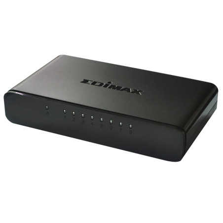Conmutador edimax switch es - 3308p fast ethernet 8 puertos
