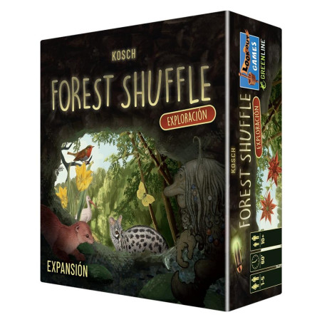 Juego de mesa forest shuffle exploracin