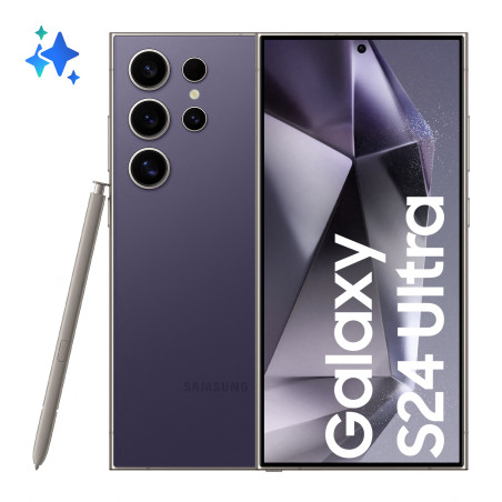 SM SAMSUNG GALAXY S24 ULTRA VIOLA 6,8 12+512GB 5G TITANIUM EUROPA