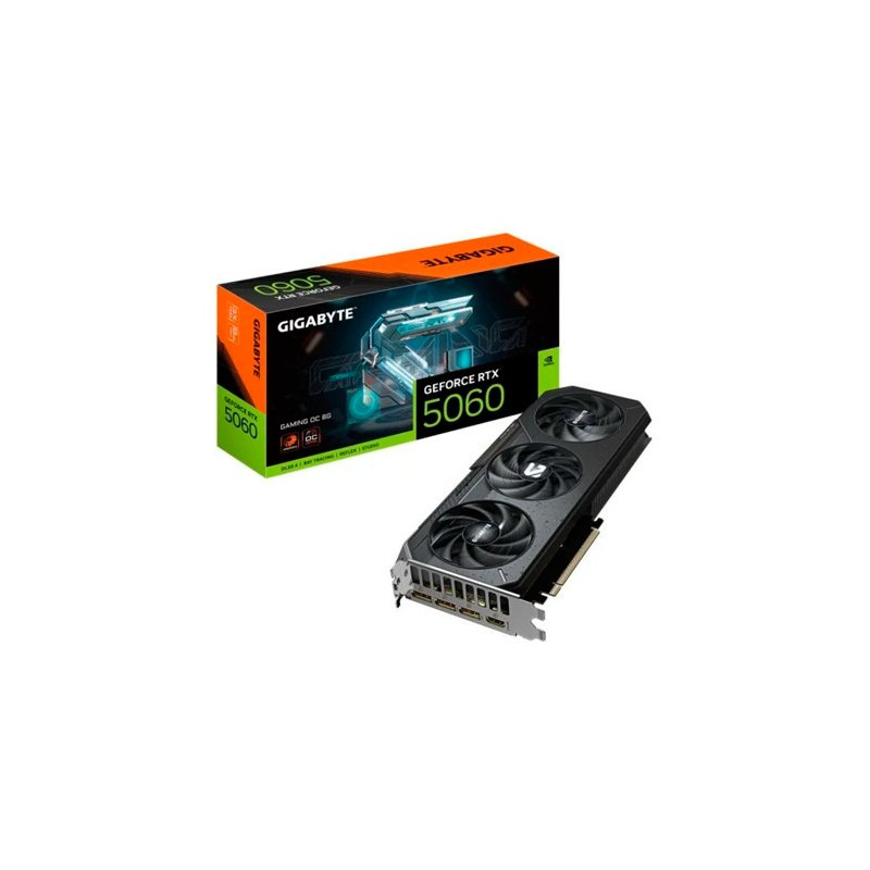 TARJETA GRÁFICA GIGABYTE RTX 5060 8GB GAMING OC GDDR7