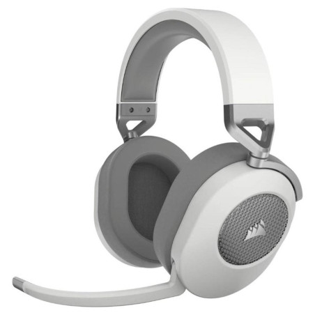 Auriculares gaming corsair hs65 inalambrico blanco