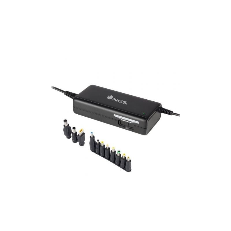 Cargador de portatil ngs ban universal - 90w - 11 conectores - 12 - 20v