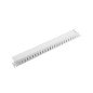 Organizador de cables lanberg metalico 1u tipo a rack 19 gris
