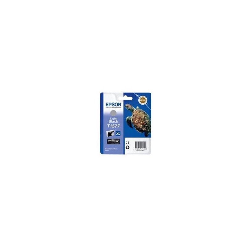 Cartucho tinta epson t157740 gris para epson photo r3000 - c13t15774010 -  tortuga