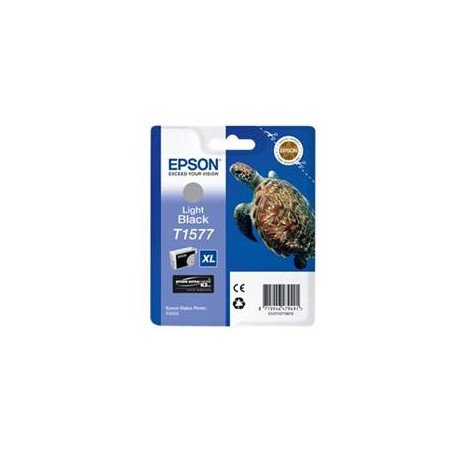 Cartucho tinta epson t157740 gris para epson photo r3000 - c13t15774010 -  tortuga