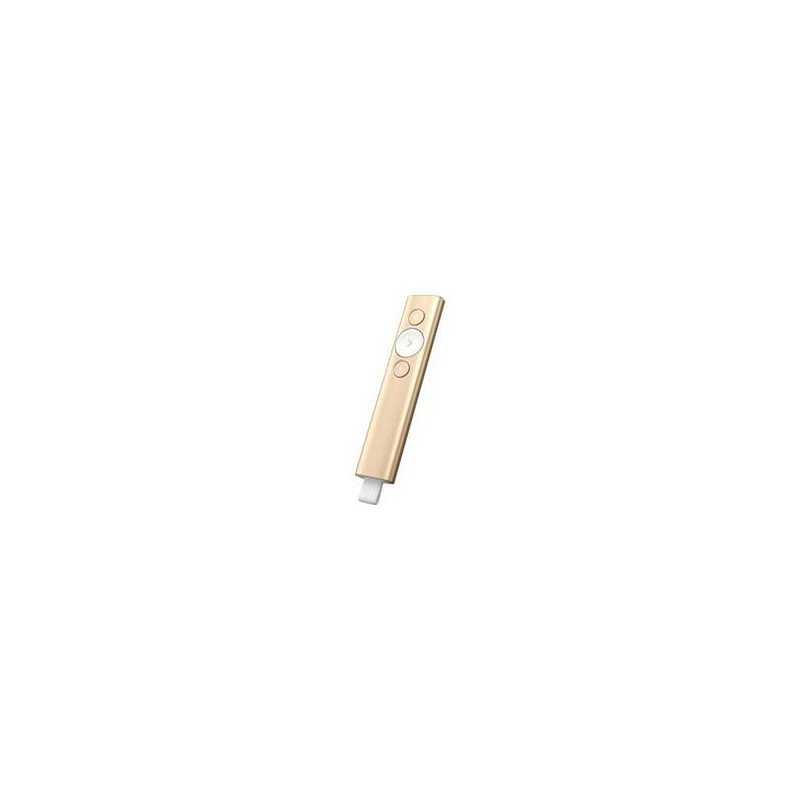Mando wireless inalambrico logitech spotlight -  universal -  operativo hasta 30m -  oro
