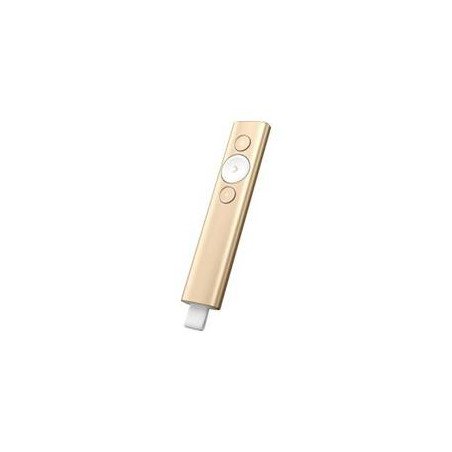 Mando wireless inalambrico logitech spotlight -  universal -  operativo hasta 30m -  oro