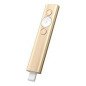 Mando wireless inalambrico logitech spotlight -  universal -  operativo hasta 30m -  oro