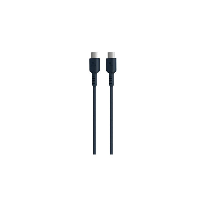 CABLE HUNE ECO USB-C A USB-C 100CM AZUL OCEANO