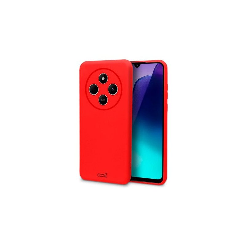 FUNDA COOL XIAOMI REDMI 14C COVER ROJO