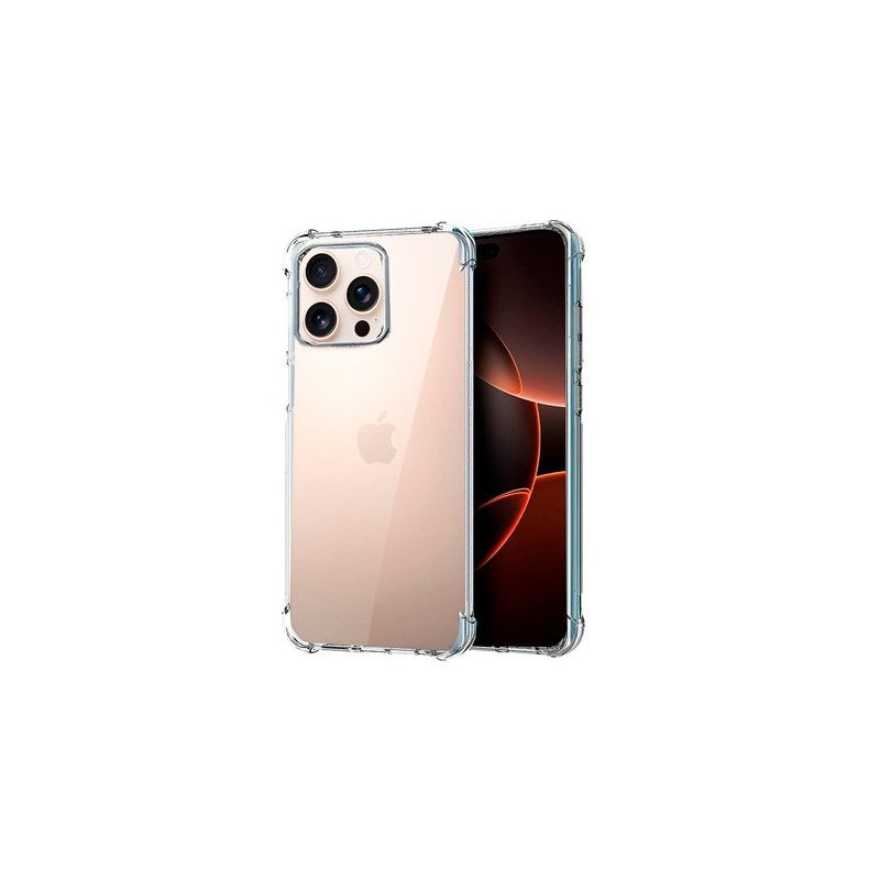 FUNDA COOL IPHONE 16 PRO TRANSPARENTE