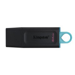 KINGSTON DATATRAVELER EXODIA FLASH DRIVE 64GB USB-A 3.2 BLACK DTX/64GB