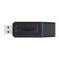 KINGSTON DATATRAVELER EXODIA FLASH DRIVE 64GB USB-A 3.2 BLACK DTX/64GB