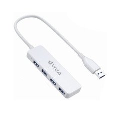 ADAPTADOR UNICO USB-A A 4 USB-A WHITE