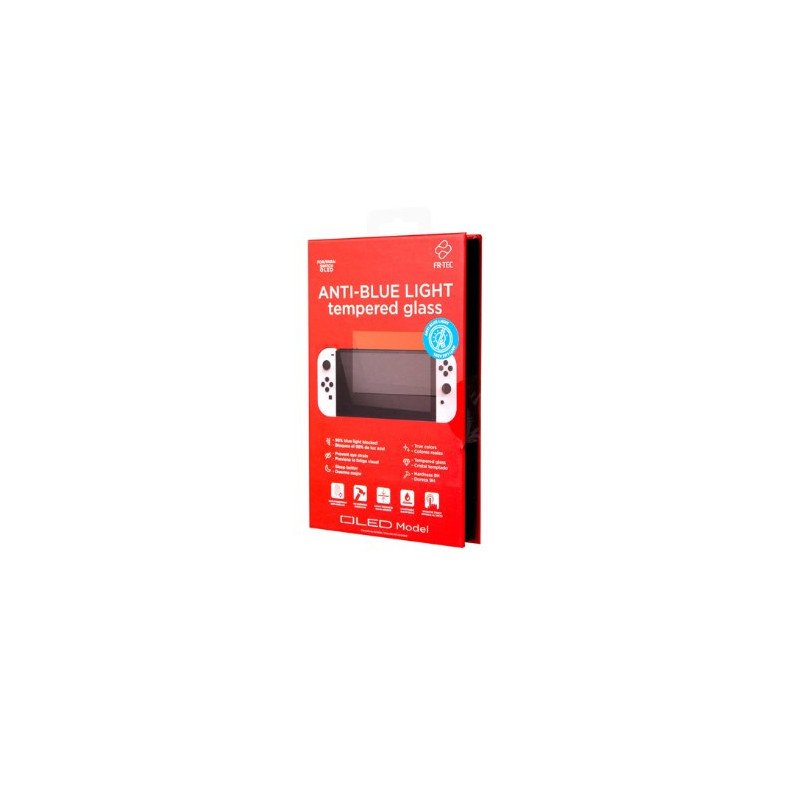 CRISTAL TEMPLADO FR-TEC SWITCH 2 ANTI LUZ AZUL