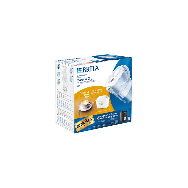 BRITA MARELLA XL 2L JUG + MAXTRA PRO FILTER